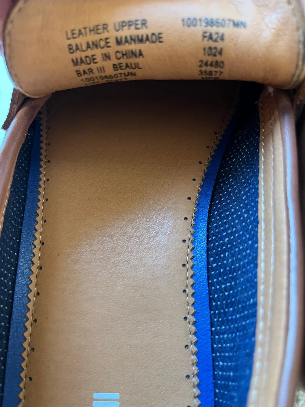 Bar III Beaul Brown Loafers